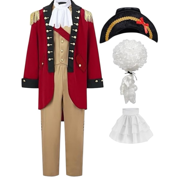 George Washington Historical Costume size S - Picture 2 of 9